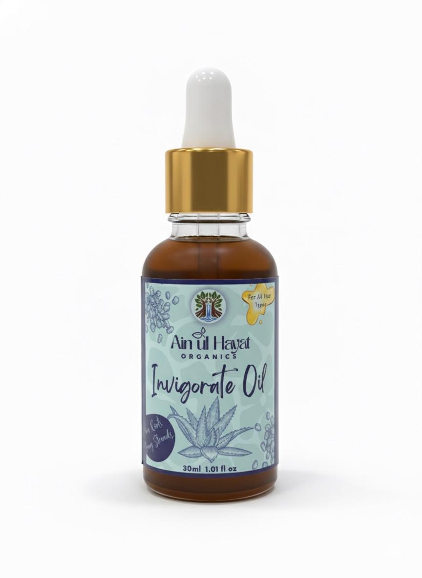 Invigorate Organic Hair Oil
